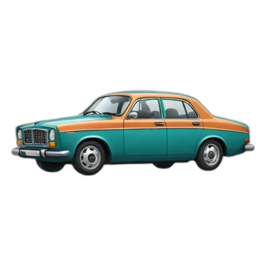Volga car sticker