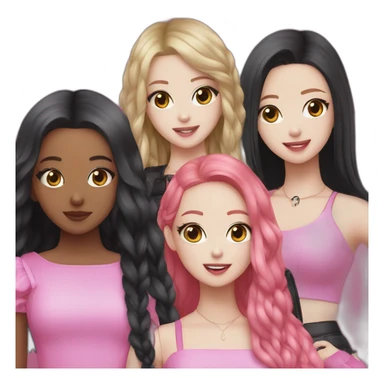  Le groupe des blackpink  sticker