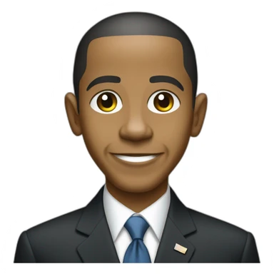 barak obama young sticker