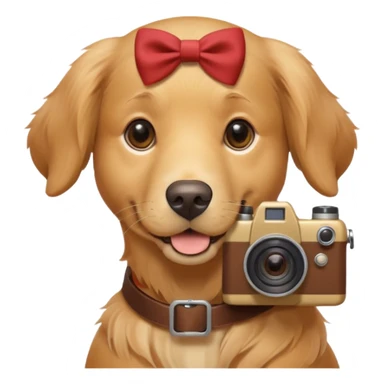 dog photographer sticker