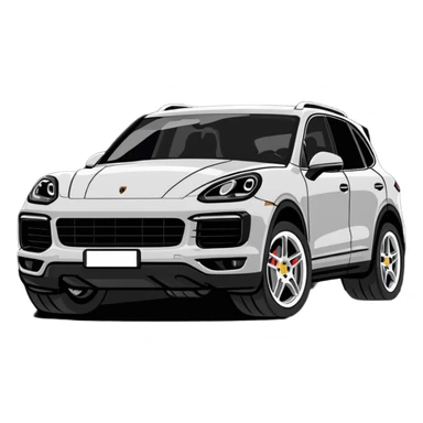 Porsche Cayenne sticker