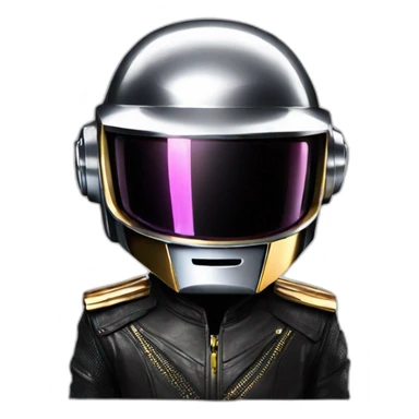 Daft Punk Guy Man sticker