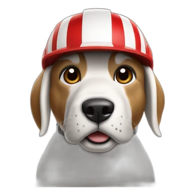 Herbie the husker university of Nebraska mascot sticker