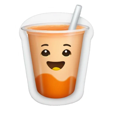 Thai milk tea  sticker