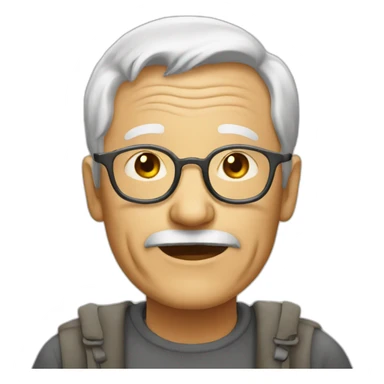 Old people 10000 sticker