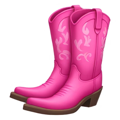Pink Cowboy Boots sticker