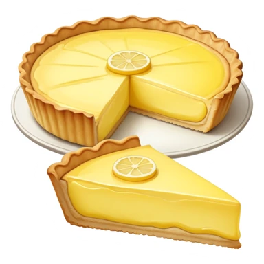 Tarte au citron  sticker