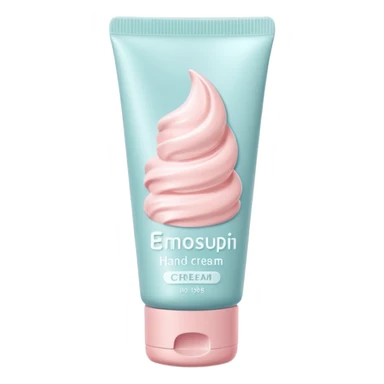 hand cream tube object icon, clean minimal packaging, no text or logo on the tube, smooth plastic material, soft pastel colors, closed cap, cosmetic product style, 3D cartoon, mobile game icon style, centered, clean background, soft shadow, no watermark

 sticker