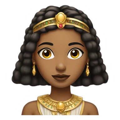 Egypt princess fair skin sticker