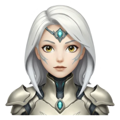 give me a warframe syrin gigachat face sticker