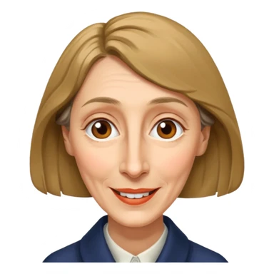 Virginia Woolf sticker