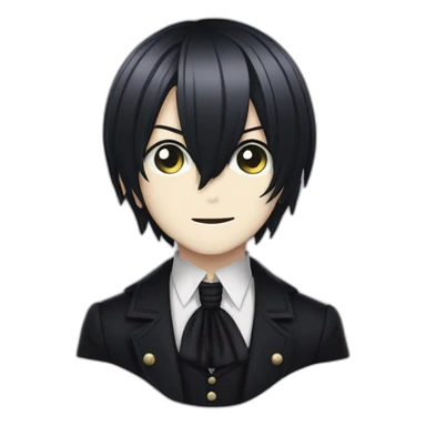 Black butler Alois Trancey sticker