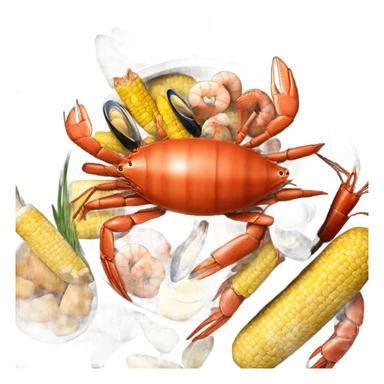 seafood boil  sticker