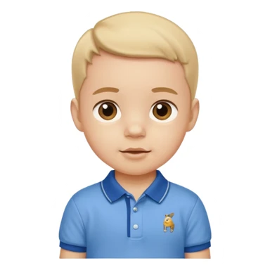 A preppy baby sticker