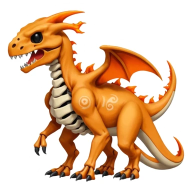 Salandit-Charizard-Duskull-Cubone-Hybrid (Full body) sticker