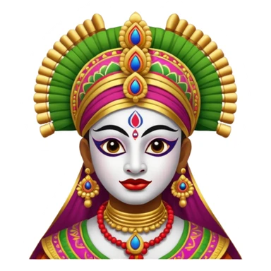 Kathakali emoji sticker
