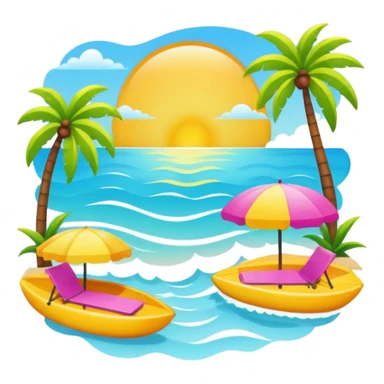Aesthetic summer  sticker