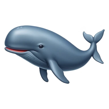 Sporting whale sticker