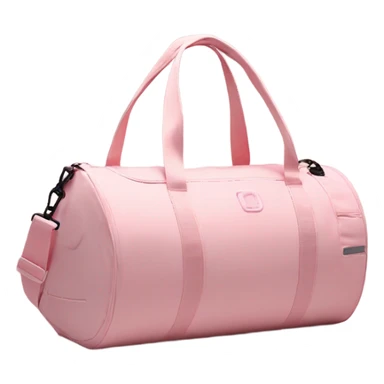 pastel Pink gym bag  sticker