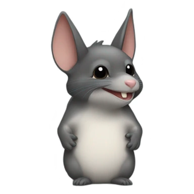 Chauve souris qui fait un bras d'honneur sticker