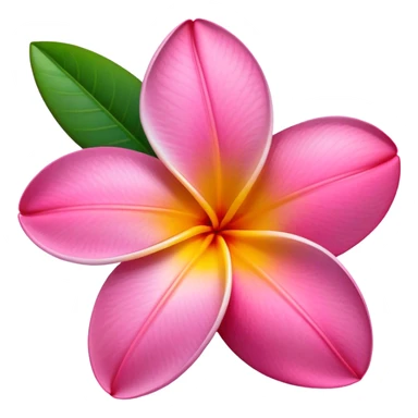Plumeria  sticker
