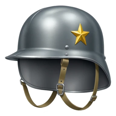 military simple helmet world war times shiny sticker