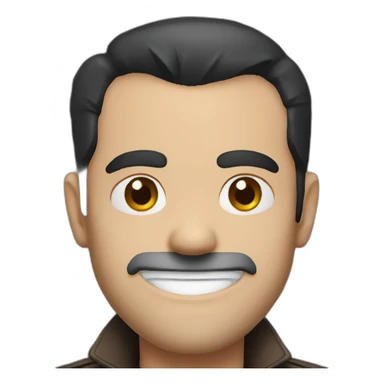 Negan Smiling sticker