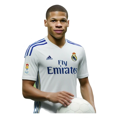Mbappé au réal Madrid  sticker