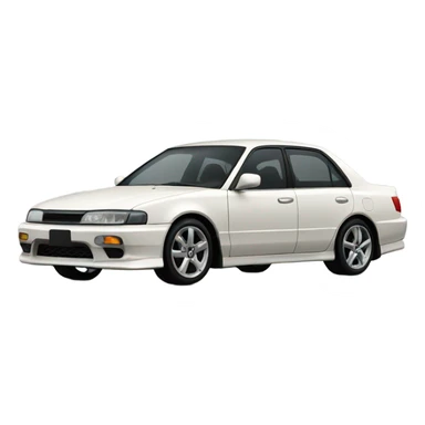 Modified Japanese sedan  sticker