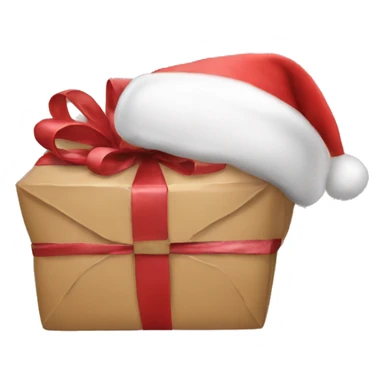 Aesthetic Christmas present sticker