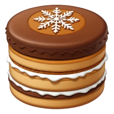 alfajor de chocolate sticker