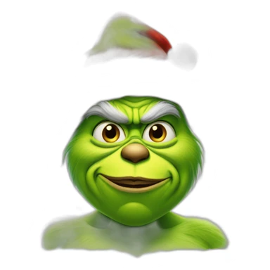 voluptuous grinch sticker
