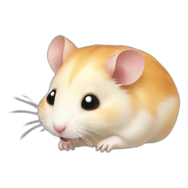 dead hamster sticker