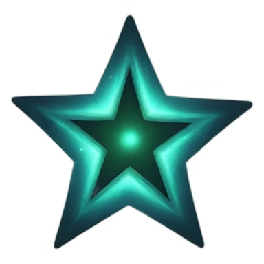 magic star out of a zylinder sticker