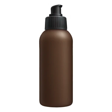 hair mousse in a faceless bottle sticker