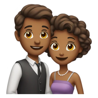 amoureux sticker