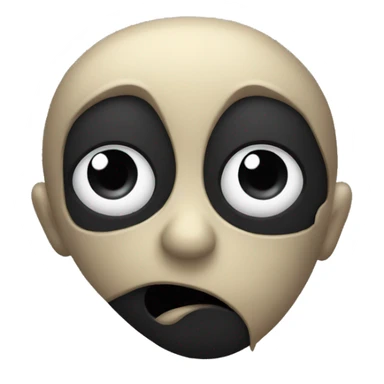 Rotten black heart sticker