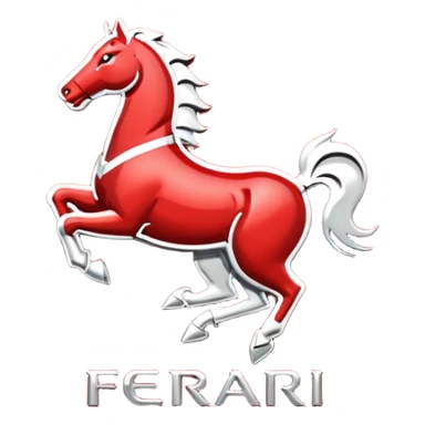 Scuderia ferrari logo sticker