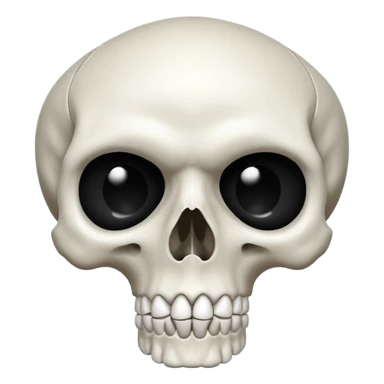 Skull emoji sticker