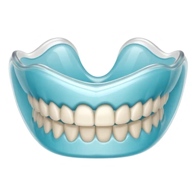 generate an emoji for custom dental mouthguards sticker