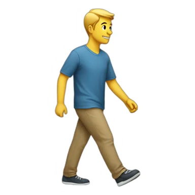 walk-man sticker
