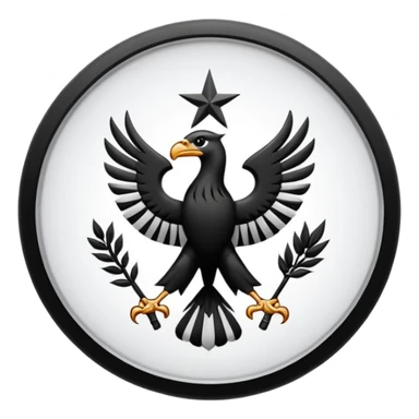 Büyük bir beşiktaş logosu  sticker