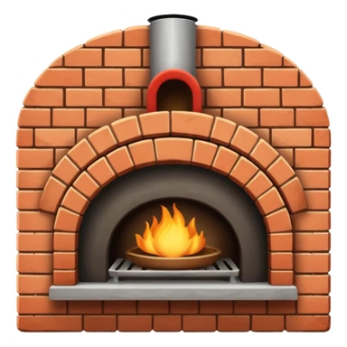 Horno leña sticker