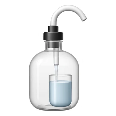 The set includes a pump bottle, a small round jar with a lid, and a squeeze tube sticker