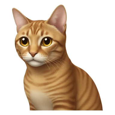 Cat giving the sideye sticker