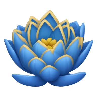 Blue lotus  sticker