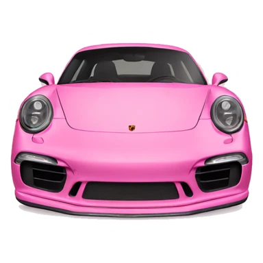 porsche pink sticker