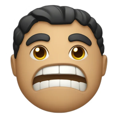 maori-haka-face sticker