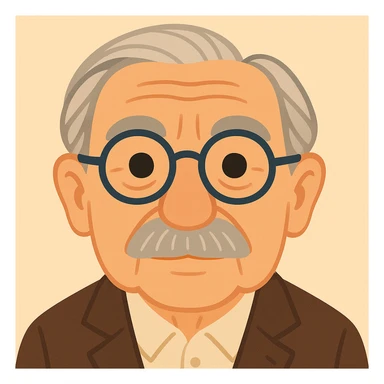 Reduce the number of freckles and age spots, and make the portrait less realistic and more stylized, keeping an emoji-like look and Hans Jonas resemblance. sticker