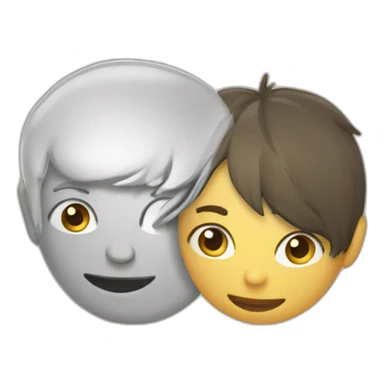 Michou et inoxtag sticker